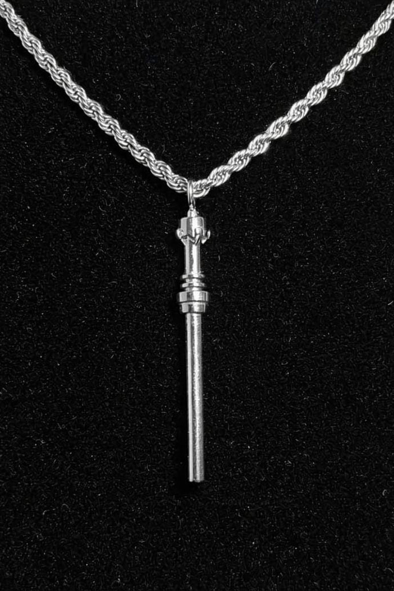 Silver Lightsaber Chain